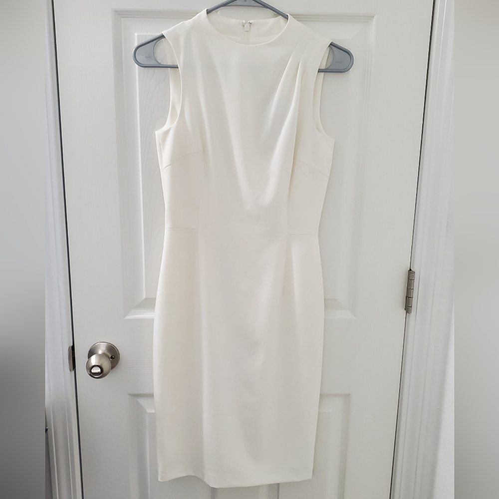 Antonio Melani White Sheath Dress - NWT